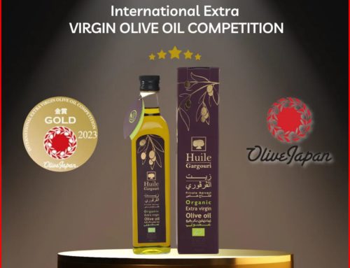 HUILE GARGOURI BIOLOGIQUE PRIVATE HARVEST variété Chemlali remporte la médaille d’or au concours international Olive Japan édition 2023